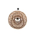 thumbnail image 5 of Kouboo Bamboo Crisscross Pendant Lamp, Woven Chandelier Pendant Light Fixture Asian Ceiling Lamp Lighting For Dinging Room, Kitchen, Rustic Brown, 5 of 8