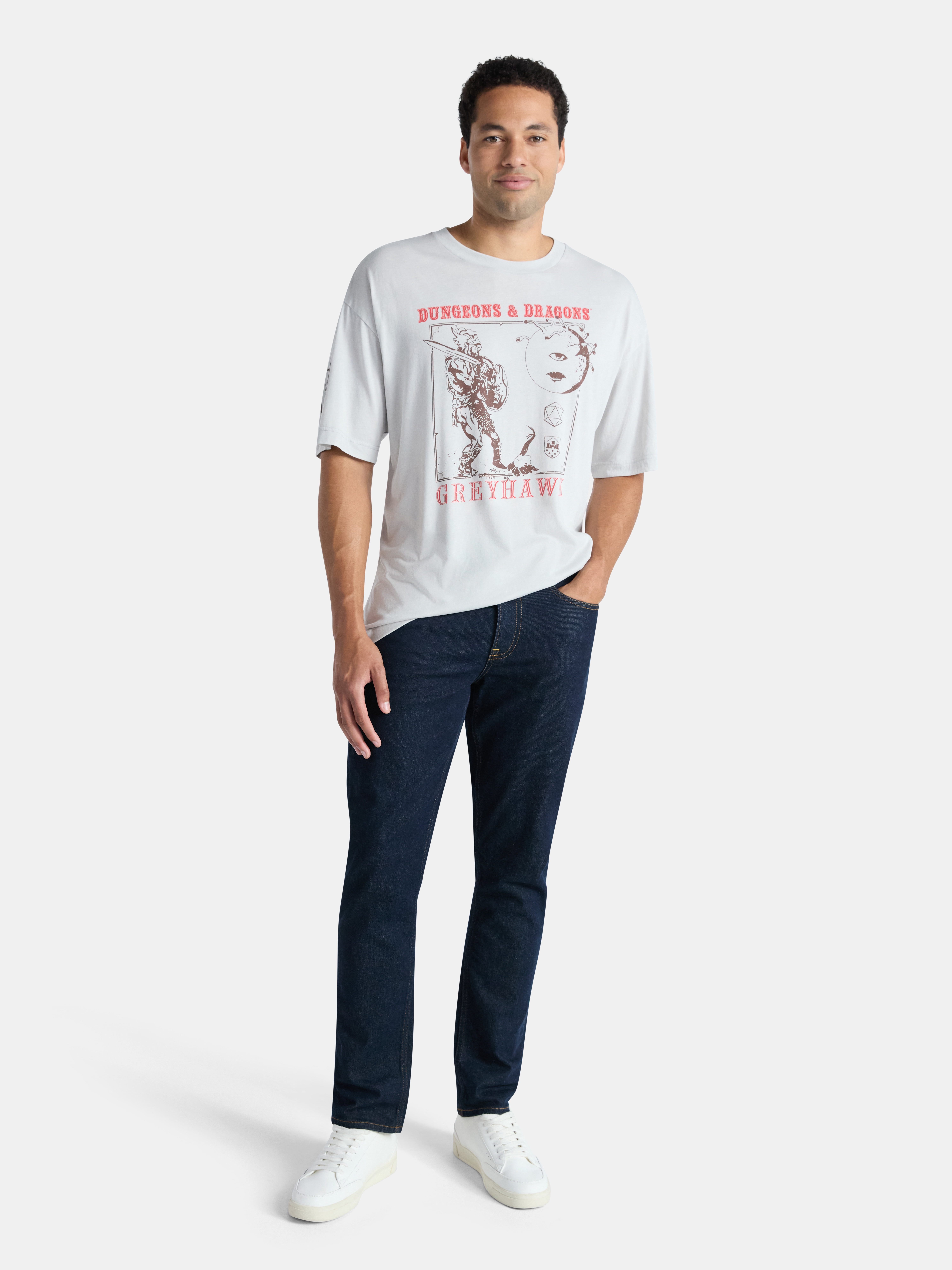 Dungeons & Dragons Men's and Big Men's Greyhawk Graphic Tee, Sizes S-3XL