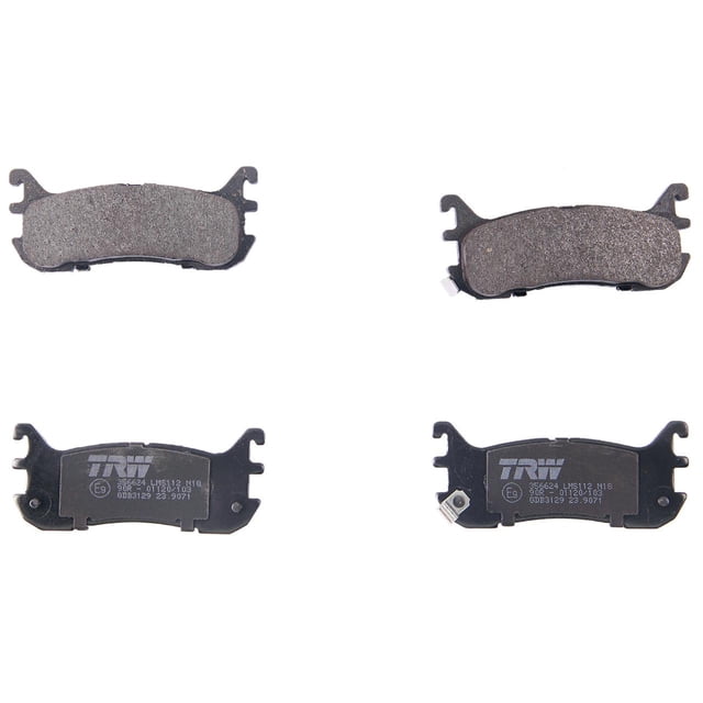 Balatas Bajos Metales Escort 2000 A 2003 Ford Traseras TRW .