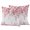 White Pink, variant on Outdoor Pillow Covers 24x24 Set of 2, Brown Eucalyptus Fall Waterproof Patio Throw Pillow Covers for Couch Sofa Chair, Botanical Weeping Leaves Pastoral Decorative Pillowcases for Throw Pillows