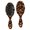 Halloween Pumpkin Black Background, variant on Halloween Simple White Ghost Silhouette Brush, Detangling Hair Brush, Scalp Massage Hair Comb, Smooth Handle Gifts for Wet Dry Hair Styling