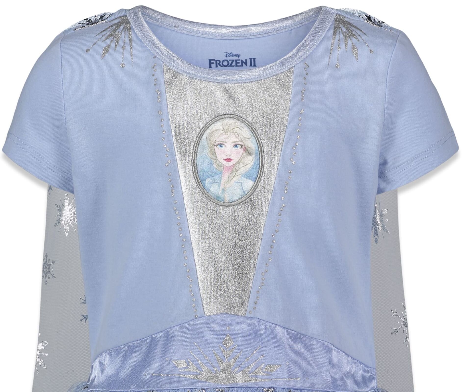 Disney Frozen Elsa Toddler Girls Gown and Headband Toddler to Big Kid - image 5 of 5