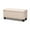 Beige, variant on Baxton Studio Fera Modern and Contemporary Light Blue Fabric Upholstered Storage Ottoman