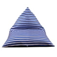 thumbnail image 1 of Bolsa de Frijol para Almacenamiento de Animales de Peluche perfecl Organizador de animales de peluche Raya azul, 1 of 8