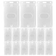thumbnail image 1 of FOMIYES 15Ud Protector De Credencial Plástico Transparente Para Uso Diario En Oficina Y Eventos, 1 of 8
