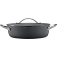 thumbnail image 3 of Tramontina Fiora 4.25-Quart Multipurpose Ceramic Non Stick Cooking Pan with Lid, Gray, 3 of 6