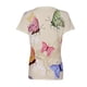 thumbnail image 5 of Blusa de manga corta con cuello en V informal para mujer a la moda, camisetas de verano Fridja  bn3875, 5 of 5