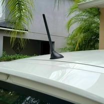 6 3/4" inch Short Black Antenna Mast Rod Radio AM/FM for FIAT 500 2012-2023 New