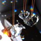 thumbnail image 3 of Prismas de corazón de cristal de 3 piezas para candelabro, ventana, jardín, boda, decoración de fiesta, 3 of 5