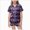 A2-Purple, variant on Halloween Girls Pajama Set Short Sleeve Button Down Girls PJS Sleepwear Summer Nightwear Loungewear Set