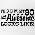 thumbnail image 2 of CafePress - Funny 80Th Birthday - Adjustable Unisex Printed Trucker Hat with Mesh Back, 2 of 8