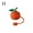 orange, variant on Silicone Straw Caps 10mm Universal Fit Cute Cartoon Designs Flower Fruit Animal Styles