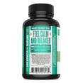 thumbnail image 5 of Zhou Calm Now Soothing Stress Support with B Vitamins, Ashwagandha, Magnesium & Zinc, Relax, Focus & Positive Mind, Non-GMO, Vegan, Gluten-Free, 30 Servings - 60 VegCaps, 5 of 5