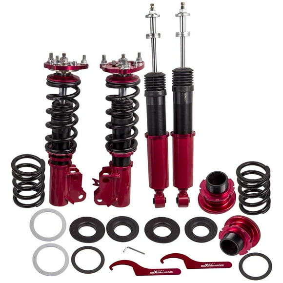 Maxpeedingrods Trousse d'Amortisseur Ajustable de Suspension à Coilover pour Honda Civic EX LX Berline 2006-2011