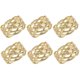 thumbnail image 1 of unbranded 6Ud De Servilletas Dorados Para De Eventos Y Banquetes Especiales, 1 of 5