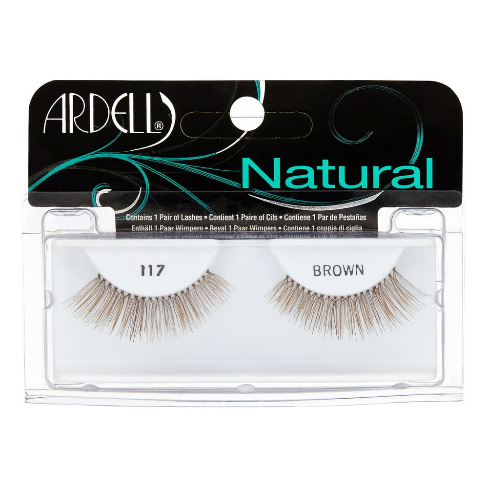 Ardell Natural Lashes, 117, Brown