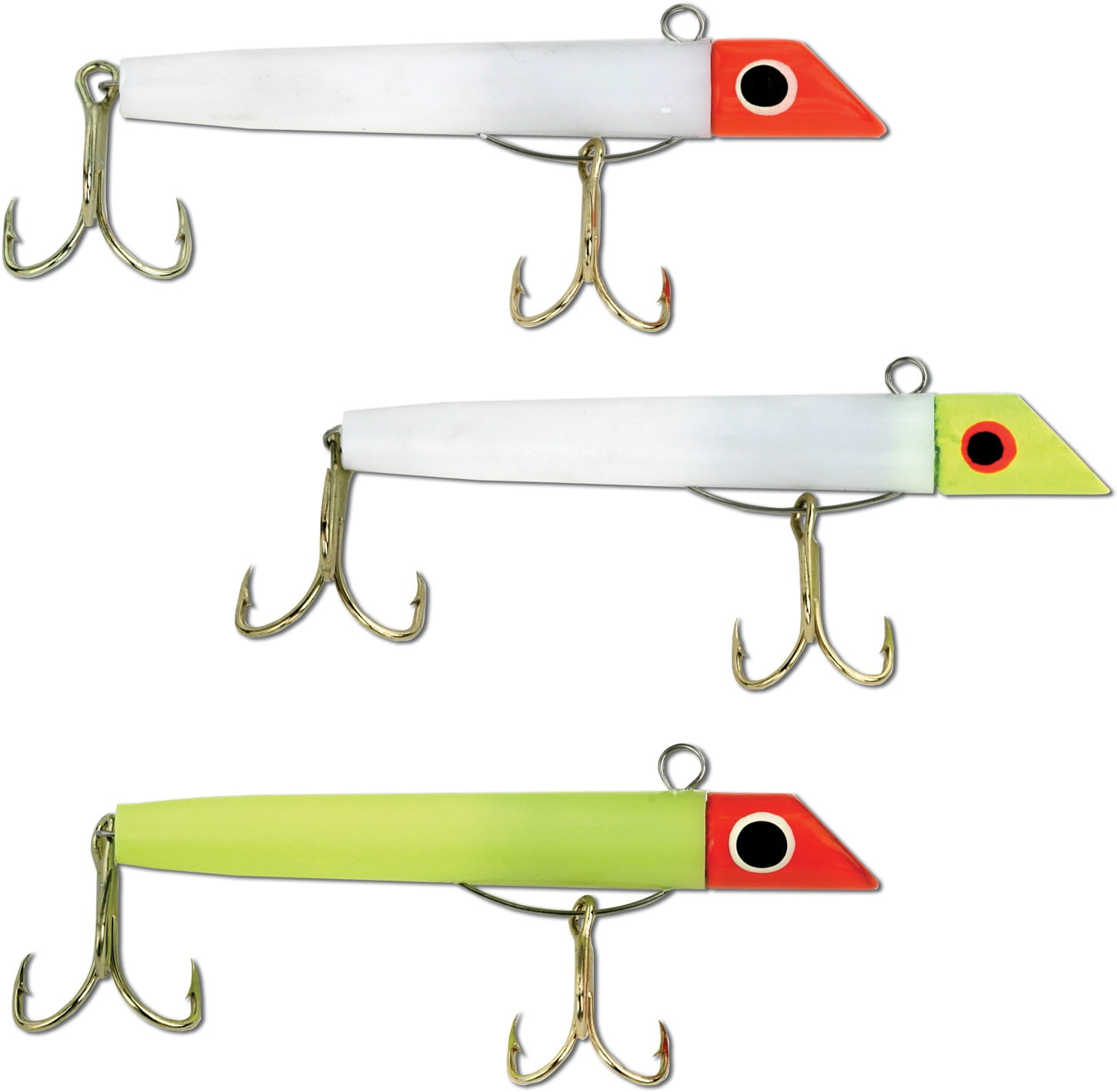 New 3" Sea Striker 1 Oz GOT-CHA Lures or with AFW stainless Steel Leader  ~ US 