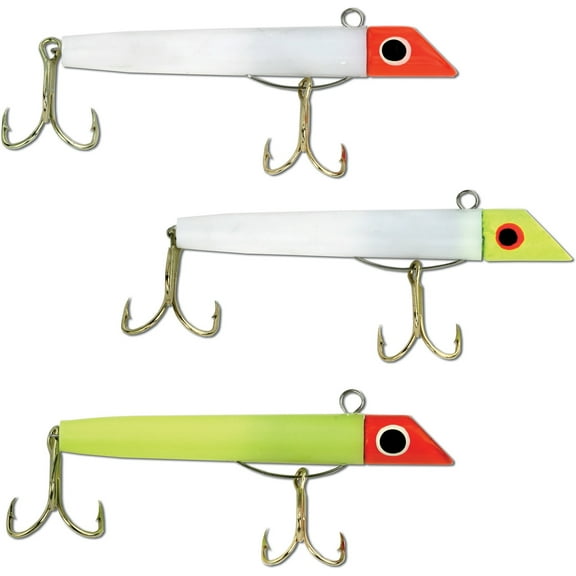 Sea Striker GOT-CHA G300GH, Soft Bait Fishing Lure Kits, Gold, 3 Pack Assortment