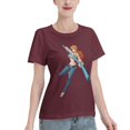 thumbnail image 2 of T-Shirt Basique à Manches Courtes pour Femme une Pièce Nami, 2 of 6