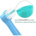thumbnail image 4 of GHSDFBB YanBan Kids Electric Toothbrush Heads for Oral B, Replacement Brush Heads Kids Toothbrush Heads Compatible with for Braun Sensitive Clean, Professional Care, Advanced Power, Floss, Pack, 4 of 7