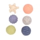 thumbnail image 1 of Juego de bolas sensoriales texturizadas para bebé, 6 uds., diferentes formas de colores, bolas de masaje de Palma suaves para apretar, 1 of 8