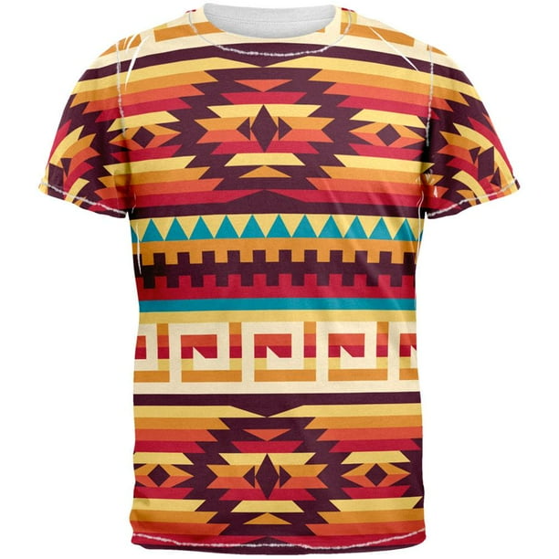 Native american print clearance shirt