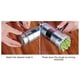 thumbnail image 4 of Advancent Prensa Manual con agarre ergonómico para Pasta, duradera, resistente al óxido, fácil operación, utensilios de cocina, herramientas para hacer Cocina y Comedor Plata 5 cabezas de molde Advancent HA024119-01, 4 of 6