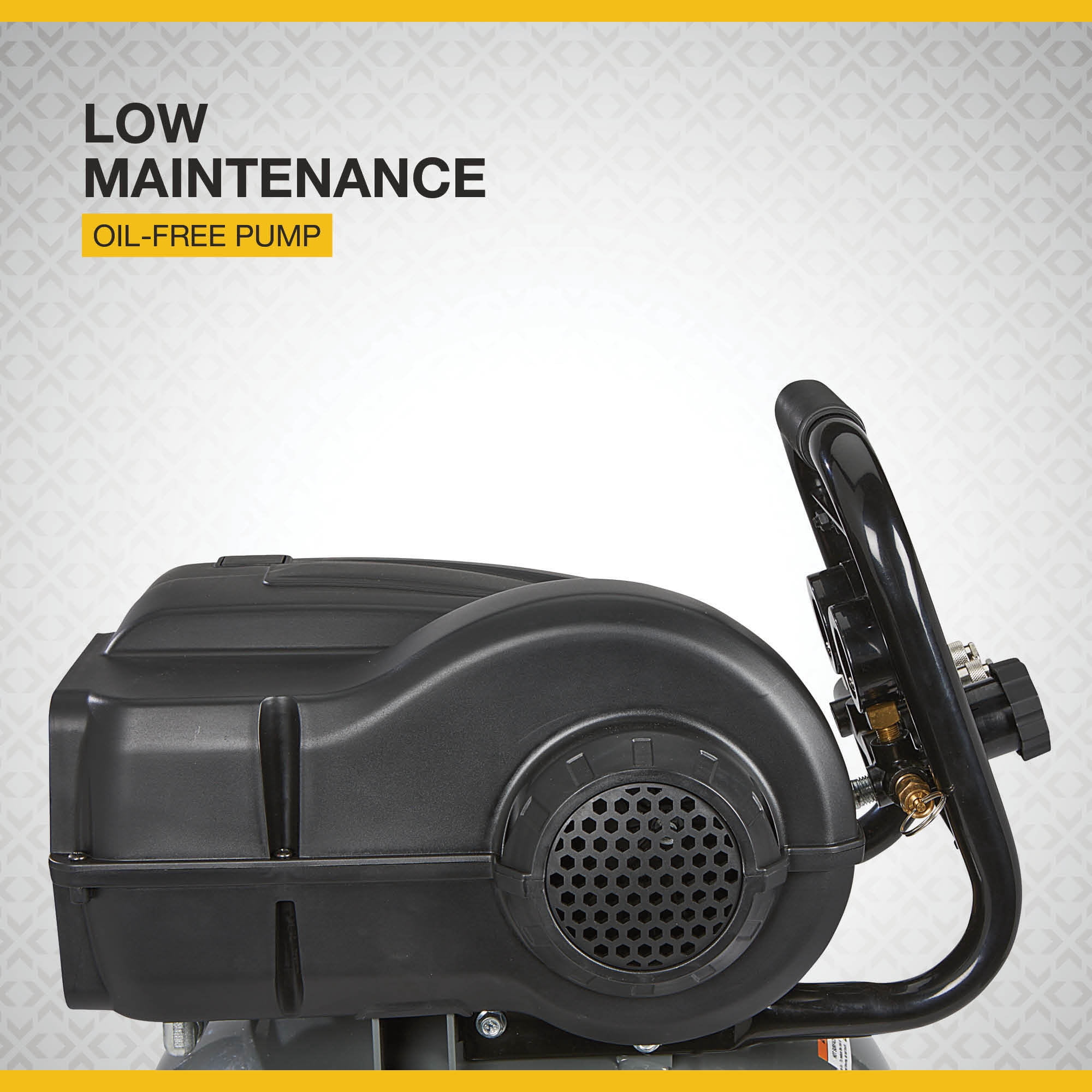Klutch 20-Gallon Air Compressor, 2 HP, 120 Volts, 175 PSI