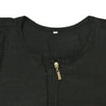 thumbnail image 5 of Toptie Barber Haircut Cape Apron Hair Grooming Smock Jacket with Pockets, Waterproof Nail SPA Salon Gown-Black, 5 of 7