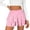 Pink, variant on Layered Ruffle Skort for Women Mid Rise A Line Mini Skirts with Shorts Underneath
