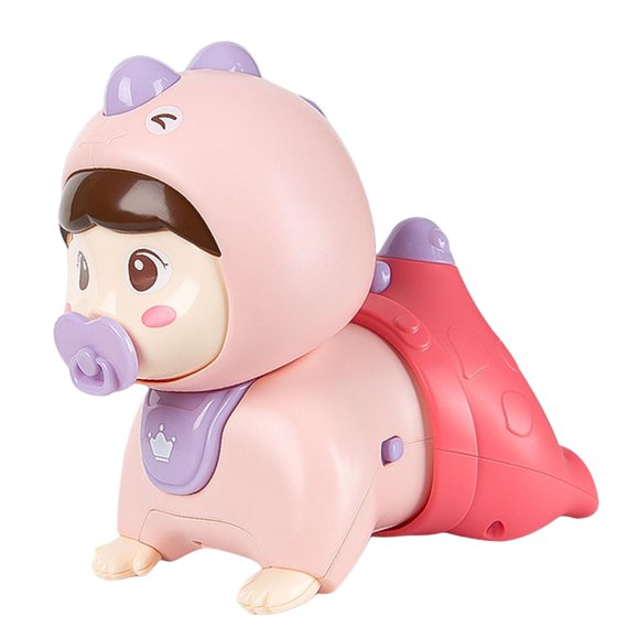 Xuanheng feelfreeau Baby Crawling Toys Christmas Gift Early Learning Musical Toy for 6-12 Pink