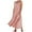 Pink, variant on oqasdz Womens Summer Dresses V Neck Casual Sleeveless Round Neck Comfortable Fashion Sundress with Pocket,3X
