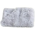 thumbnail image 3 of pitrice Pet Blanket Plush Small Animals Mat Warm Soft Pad 2 Layer Carpet Bed Couch Throw Rug, Light Gray, L, 3 of 9