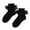 Z2Black, variant on lnmuld Cotton Socks Toddler Girls Lace Ruffle Socks with Ripple and Floor Grip Sole Design for Everyday Comfort Size:4-6 Years