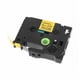 thumbnail image 3 of Cinta de etiquetas Qian QZe-631, 6 pack laminadas 12 mm de ancho 8 m de largo, Negro/Amarillo compatible con Brother P-Touch TZe HSe, resistente al agua y desgaste, 3 of 8