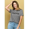 thumbnail image 2 of I Need My Coffee Women's Fashion Relaxed T-Shirt Tee Heather Gray X-Large, 2 of 3