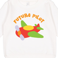 thumbnail image 3 of Inktastic Future Pilot Airplane Toddler Sweatshirt, 3 of 4