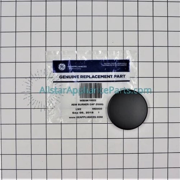 GE Range/Stove/Oven Surface Burner Cap WB29K10022