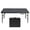 Black#8, variant on Outdoor Dining Table 4ft Portable Folding Table Indoor&Outdoor Maximum Weight 135KG Foldable Table for Camping Black,Patio Table