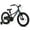 Black--18 inch, variant on Ambifirner 16 20 inch Toddlers Bicycles Kids Bike for Girls 4-7 Years- with Training Wheels Bikes & Basket Green