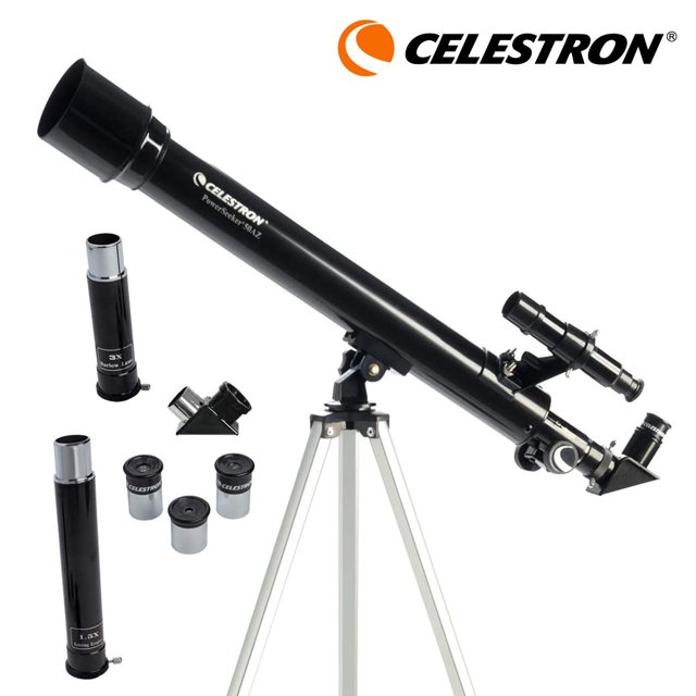 Telescópio Astronômico Celestron Powerseeker 50Az 150X 600 mm