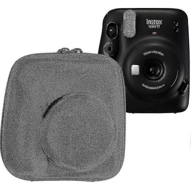 (case Only, Black) Hard Travel Case Cover For Fujifilm Instax Mini 11 Camera Banmo