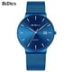 thumbnail image 1 of Reloj clásico para hombre Liling esfera analógica minimalista indicador de fecha movimiento de cuarzo japonés, 1 of 5