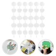 thumbnail image 3 of 50Pcs Handcrafted Blank Fans Wear-resistant Hand DIY Fans Household Hand Graffiti Fans (Mixed Style), 3 of 4