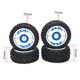 thumbnail image 2 of Neumáticos de Coche RC de Goma 2/4 Uds. JShteea para Wltoys 124019 124016 124017, 2 of 9
