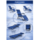 thumbnail image 5 of 2 Sillas Camastro Plegable Reclinable CJR Jardin Playa Alberca azul marino, 5 of 8