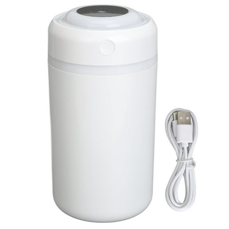 Difusor De Aromaterapia con Luz para Coche, Atomización Automática, Tanque De Gran Capacidad, Difusor En Aerosol De Aroma Portátil para Coche, Alimentado por USB, para El Hogar Y Los Viajes