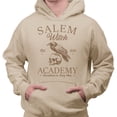 thumbnail image 2 of Witch Academy Hoodie Sweatshirt Unisex Medium Sand, 2 of 5