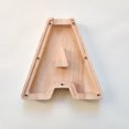 thumbnail image 1 of Decoración de chuletas de cerdo con letras de roble para el hogar, estilo divertido y creativo, para cafetería, decoración de granos de café, bote de almacenamiento, bote con punta, 1 of 3