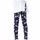 thumbnail image 1 of Leggings Para Niños Medias Para Bebés Otoño Invierno Pantalones Para Niñas Pantalones Elásticos Impreso Cepillado Cálido Leggings Casuales Azul Marino Odeerbi  LM103-10697, 1 of 6
